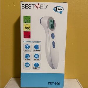 Digital Thermometer - White